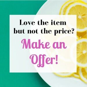 Make an Offer Sign!